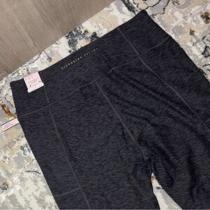 Victoria's Secret Dark Heather Grey 7/8 High Rise Leggings